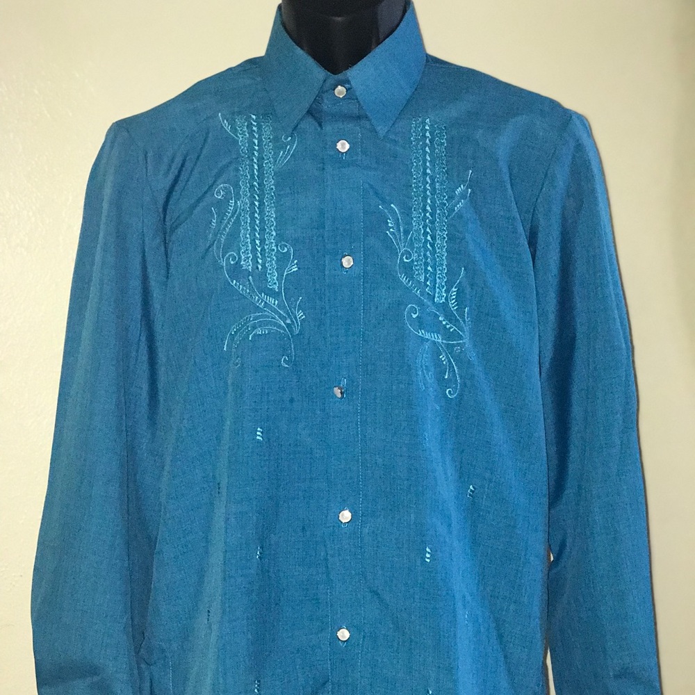 PLUS SIZE MENS LONG SLEEVE HUGO BOSS BARONG - Picture 2 of 2